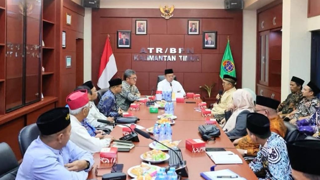 Dari Hati ke Hati, Menteri Nusron Bahas Sertipikasi Tanah Wakaf dan Rumah Ibadah di Kaltim