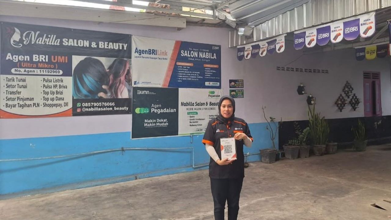 Usaha Salon di Kediri Makin Cuan Sejak Mendapatkan Pemberdayaan BRI dan Bergabung Menjadi AgenBRILink