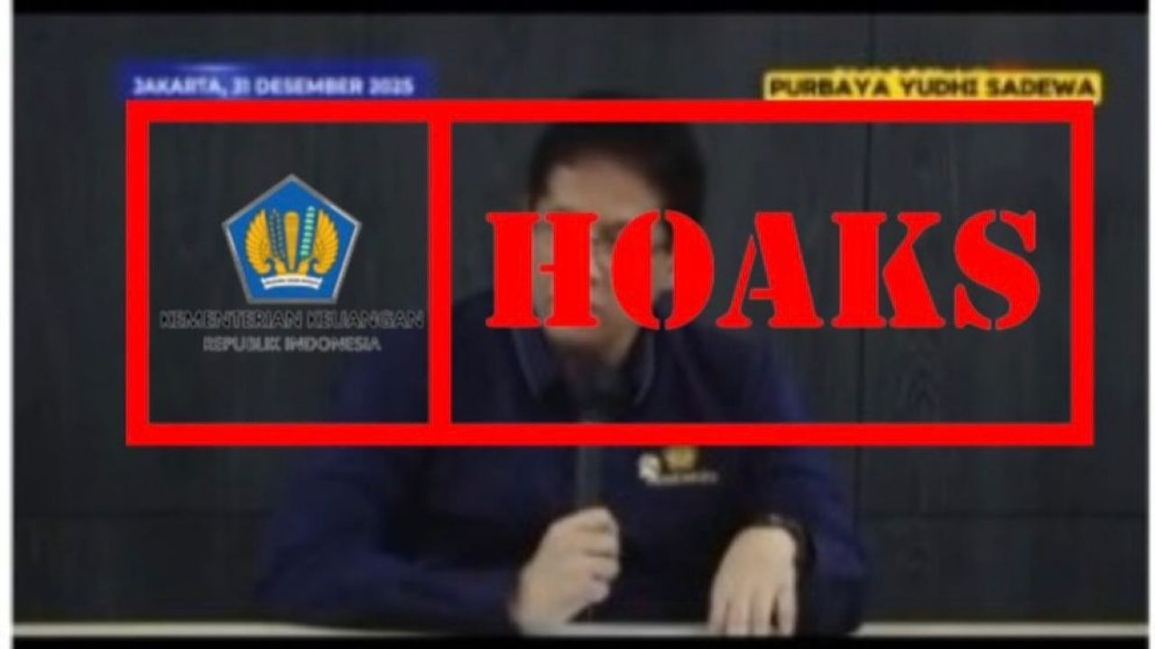 HOAKS: Isu Menkeu Purbaya Tertipu Bank Himbara