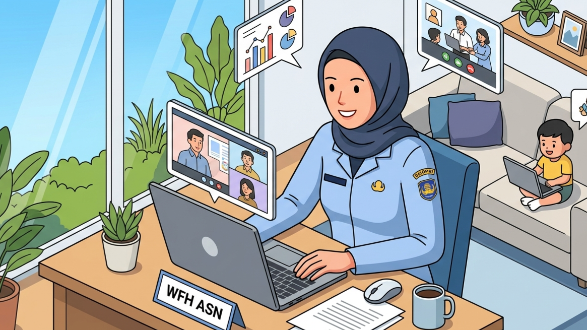 Ini Sektor Yang Tidak Boleh Terapkan WFH, Berlaku Untuk ASN dan Swasta Setelah Libur Lebaran Idul Fitri 2026  