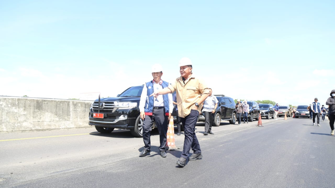 Mau Mudik ke Jawa, Gubernur Sumatera Selatan Pastikan H-10 Lebaran Tol Palembang - Kayuagung Semakin Baik