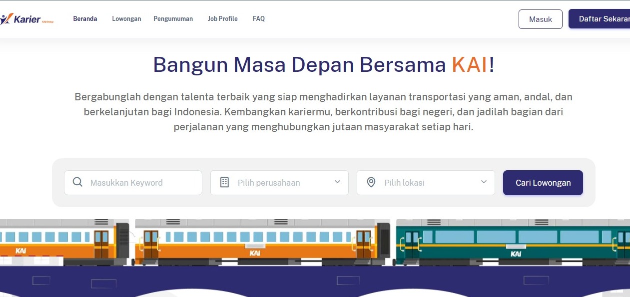 Cara Daftar Rekrutmen KAI Group September 2026, Cek Panduannya di Sini