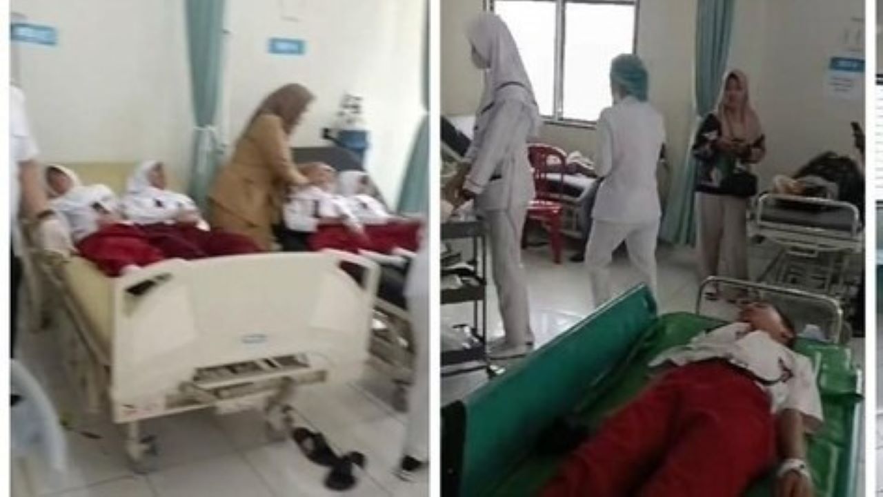 Viral Video Belasan Siswa SD di Bandar Lampung Keracunan Jajanan Kemasan