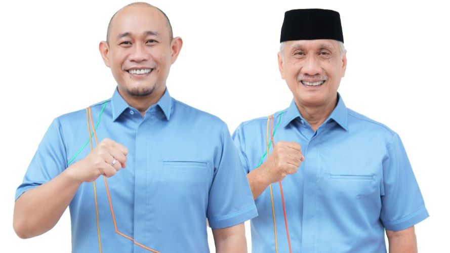 Yoppy Karim dan Rustam Daftar ke KPU Lubuk Linggau, Selasa 27 Agustus 2024