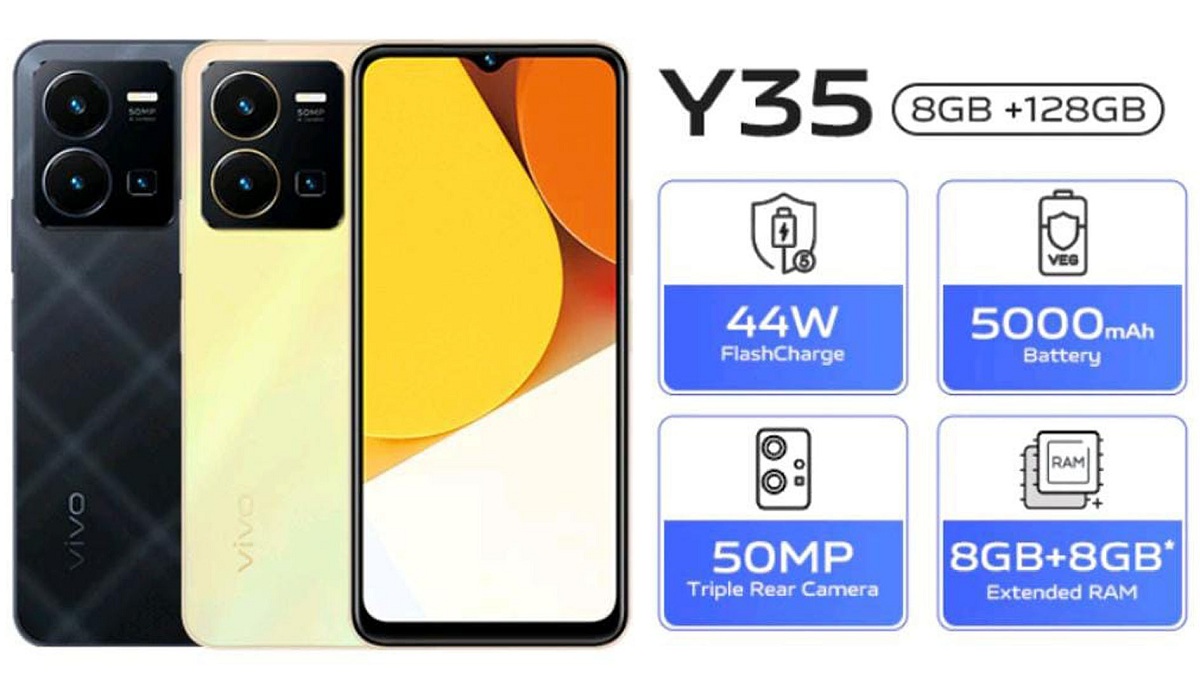Review Handphone Vivo Y35 yang Sedang Diskon 31 Persen, Cek Harga dan Spesifikasinya Sebelum Beli di Sini