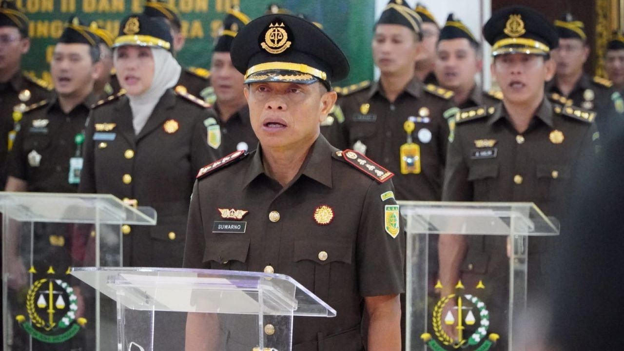 Suwarno, Mantan Asisten Pidana Umum Kejati Bangka Belitung Jabat Kajari Lubuk Linggau