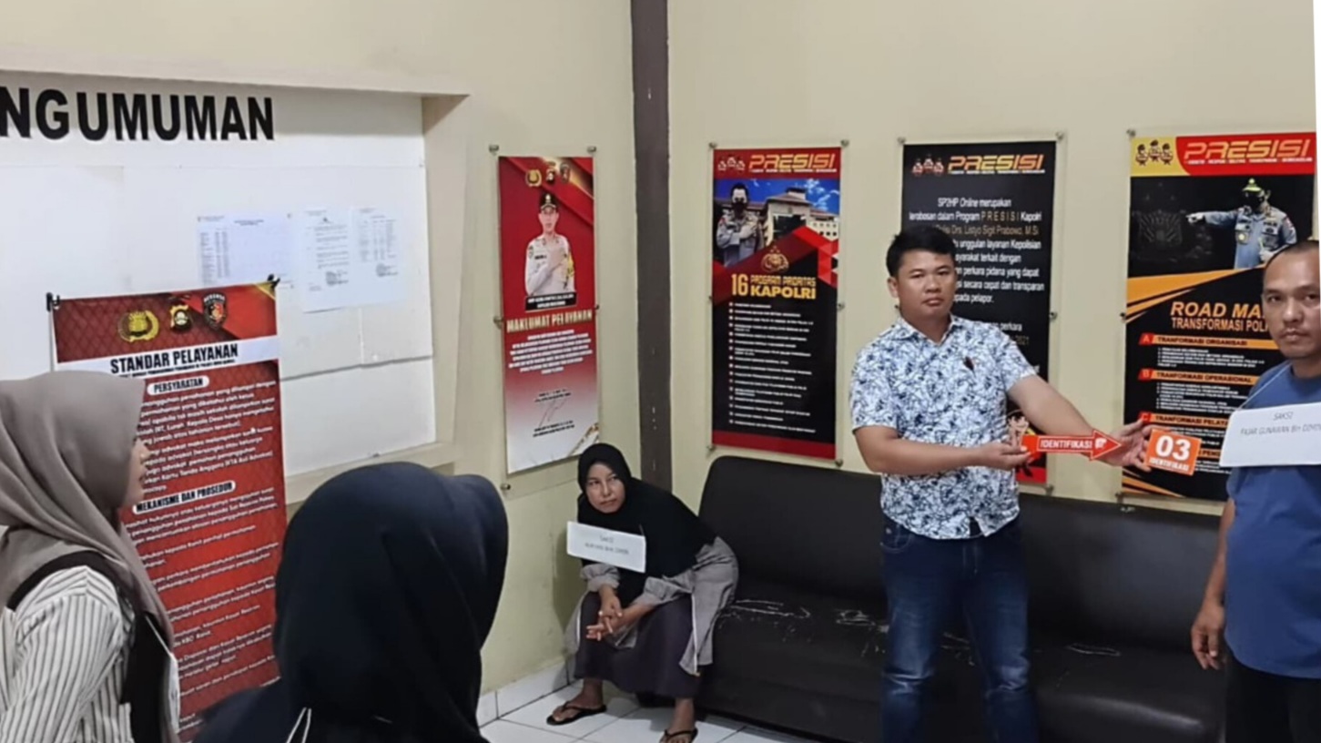 Satreskrim Musi Rawas Rekonstruksi Kasus Penganiayaan Uswatun Hasanah, Semua Adegan Hasil Pemeriksaan Korban