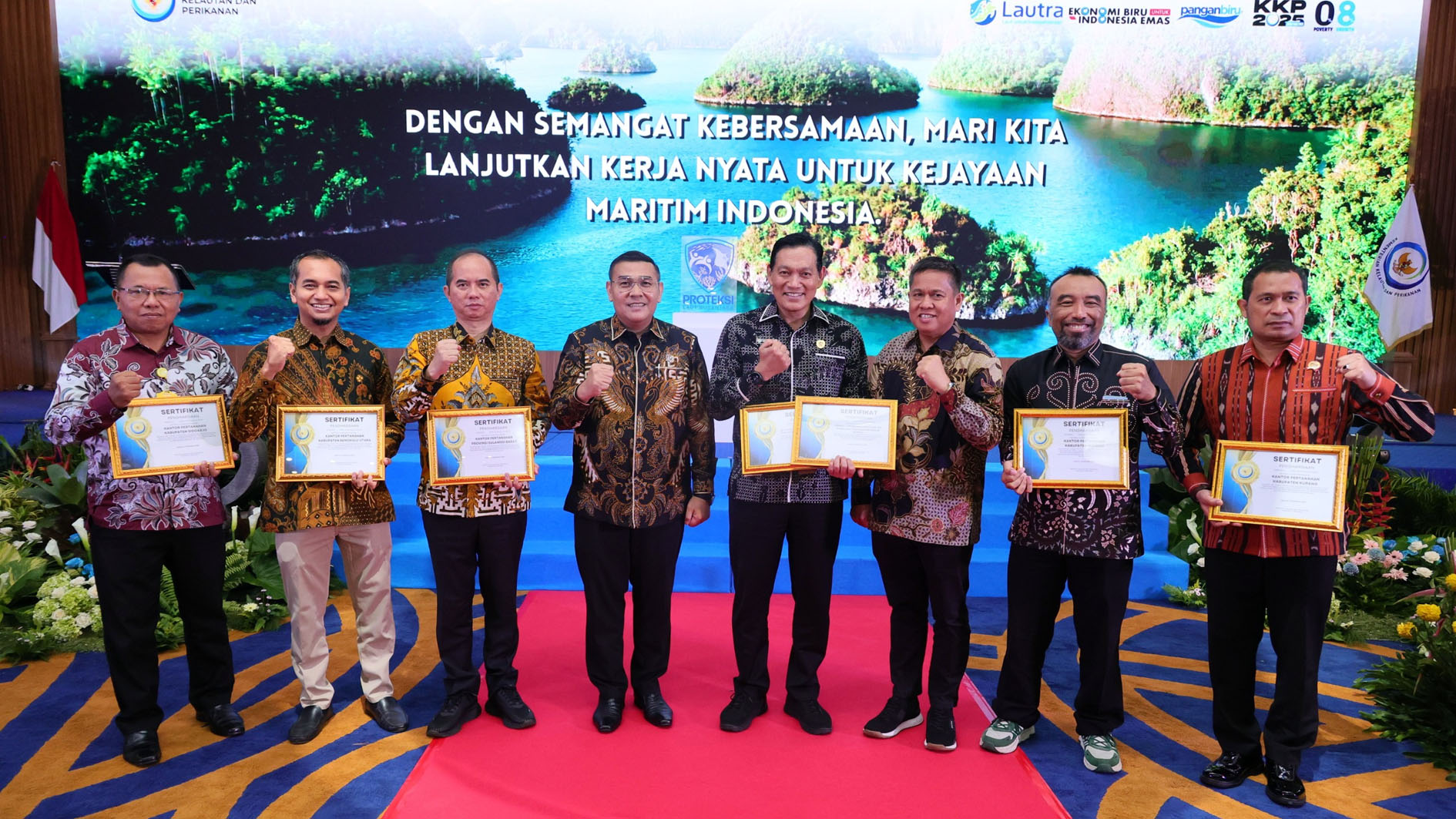 Kementerian ATR/BPN Raih 8 Penghargaan KKP atas Sertipikasi Pulau Kecil, Perkuat Kedaulatan Nasional