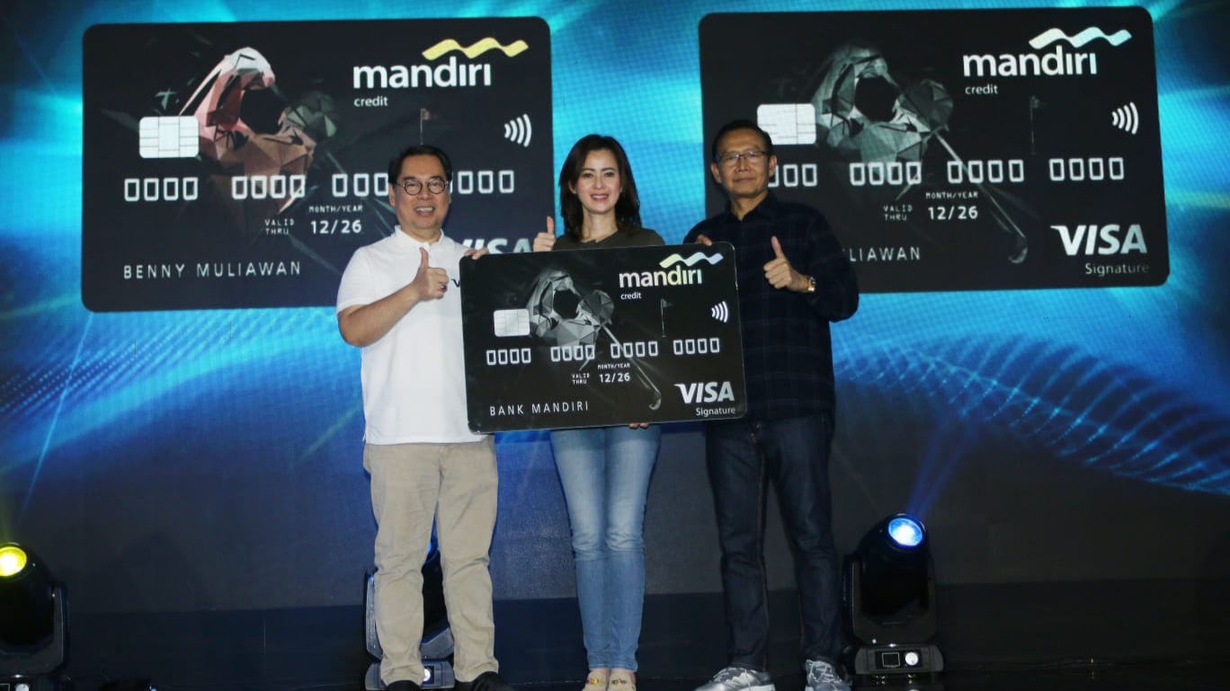 Sasar Penggemar Golf, Bank Mandiri Kenalkan Kartu Kredit Khusus Pegolf