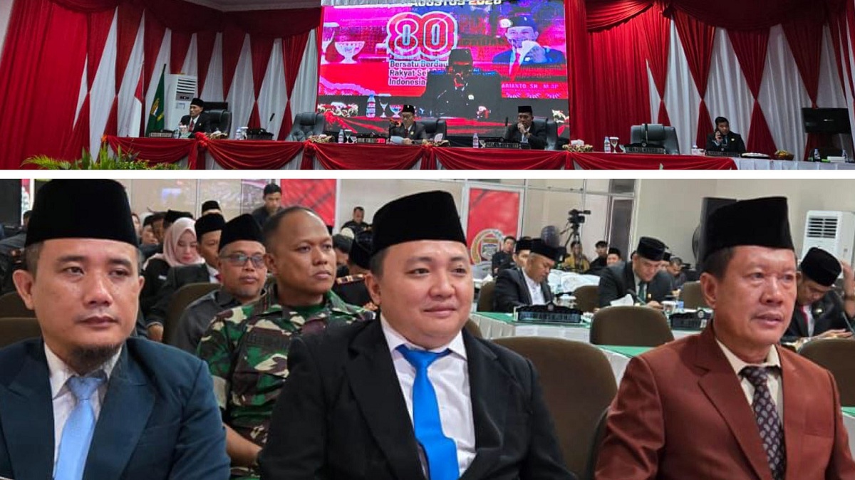 Kepala Bapas Muratara Hadiri Rapat Paripurna DPRD dalam Rangka Mendengarkan Pidato Kenegaraan Presiden