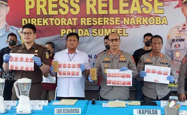 Polda Sumatera Selatan Amankan 6.853 Butir Yaba, Narkoba Sabu Jenis Baru