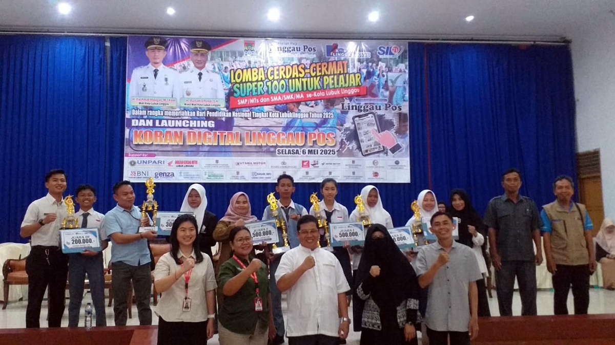 Ini Pemenang Lomba Cerdas Cermat Super 100 yang Diadakan Linggau Pos dan Silampari TV