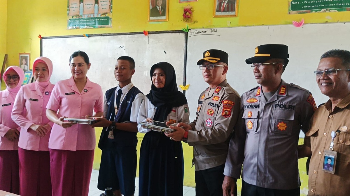 1.203 Siswa SMP Negeri 2 Lubuk Linggau Dapatkan MBG