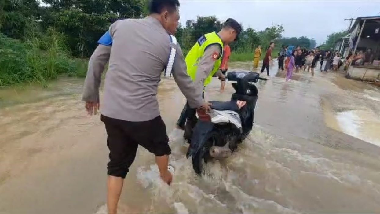 Banjir Mulai Surut, Begini Kondisi Jalur Musi Rawas – PALI Jika Hendak ke Palembang