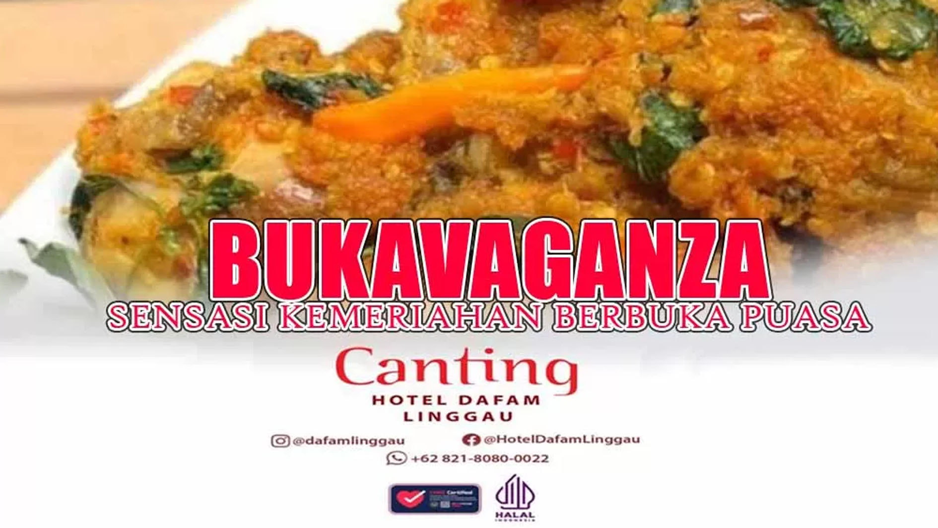 Enaknya Ayam Woku Manado Ala Chef Angga, Yuk Bukavaganza di Hotel Dafam Linggau