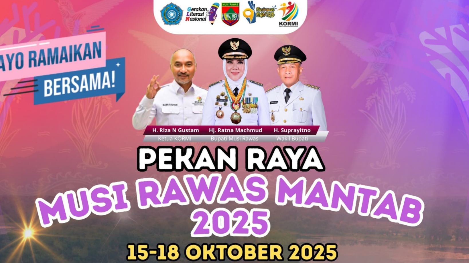Pekan Raya Musi Rawas Bangkitkan UMKM, Berikut Agenda Kegiatannya