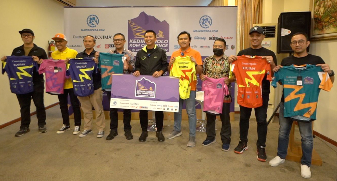 Kediri Dholo KOM Challenge 2022, Event Sepeda dengan Tanjakan Paling Ikonik di Indonesia Siap Digelar