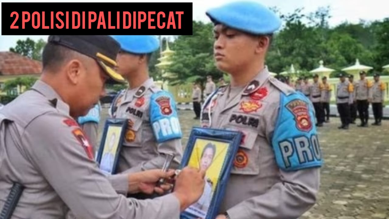 Catat, Irawan Setiawan dan Een Aryanto, Mantan Anggota Polres PALI Ini Bukan Polisi Lagi