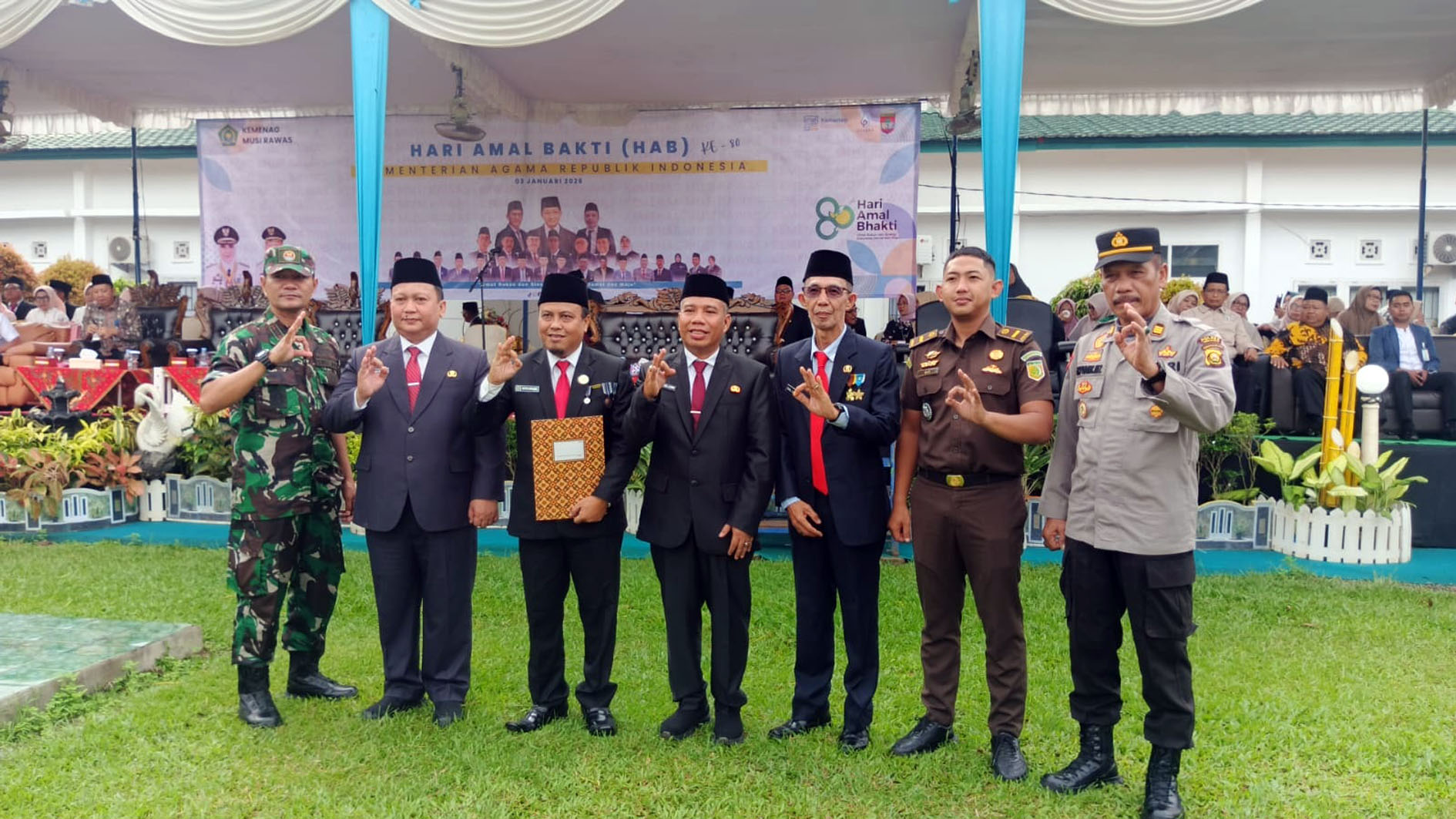 Kemenag Musi Rawas Peringati HAB ke-80, Tekankan Kerukunan dan Moderasi Beragama