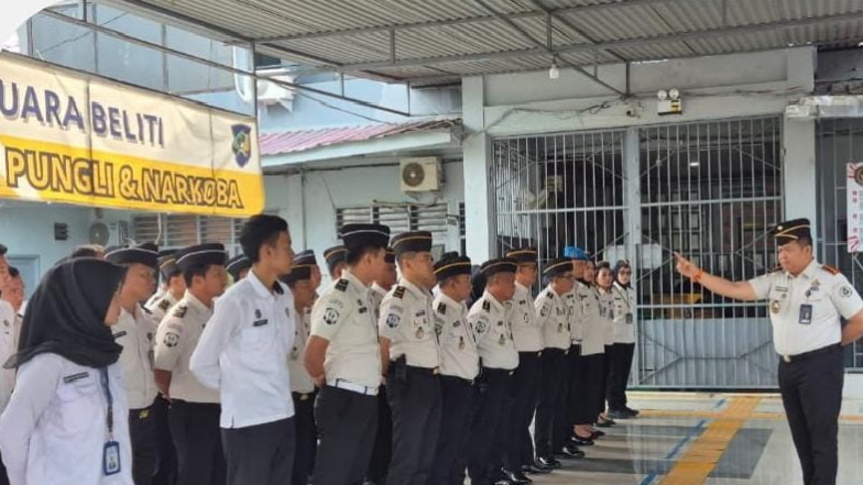 Perkuat Pengawasan Internal, Kalapas Narkotika Muara Beliti Ingatkan Pentingnya Integritas