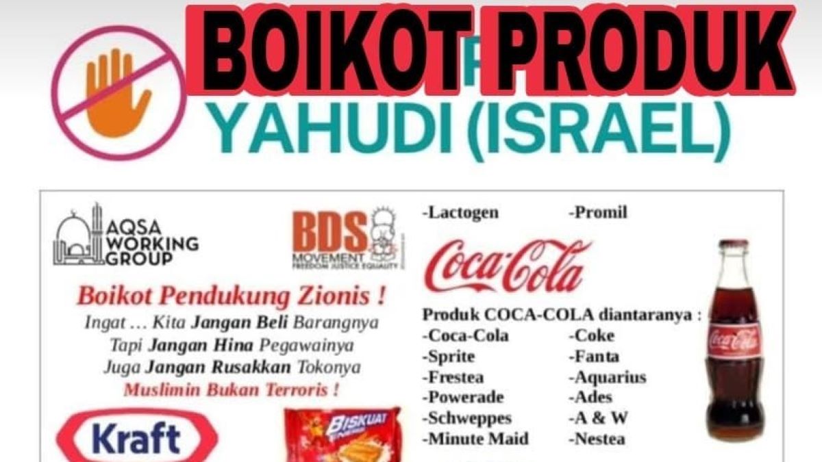 Boikot Produk Israel Apa Dampaknya?