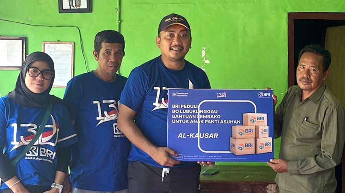 Branch Office BRI Lubuk Linggau Peringati HUT ke-130 dengan Aksi Kepedulian Sosial