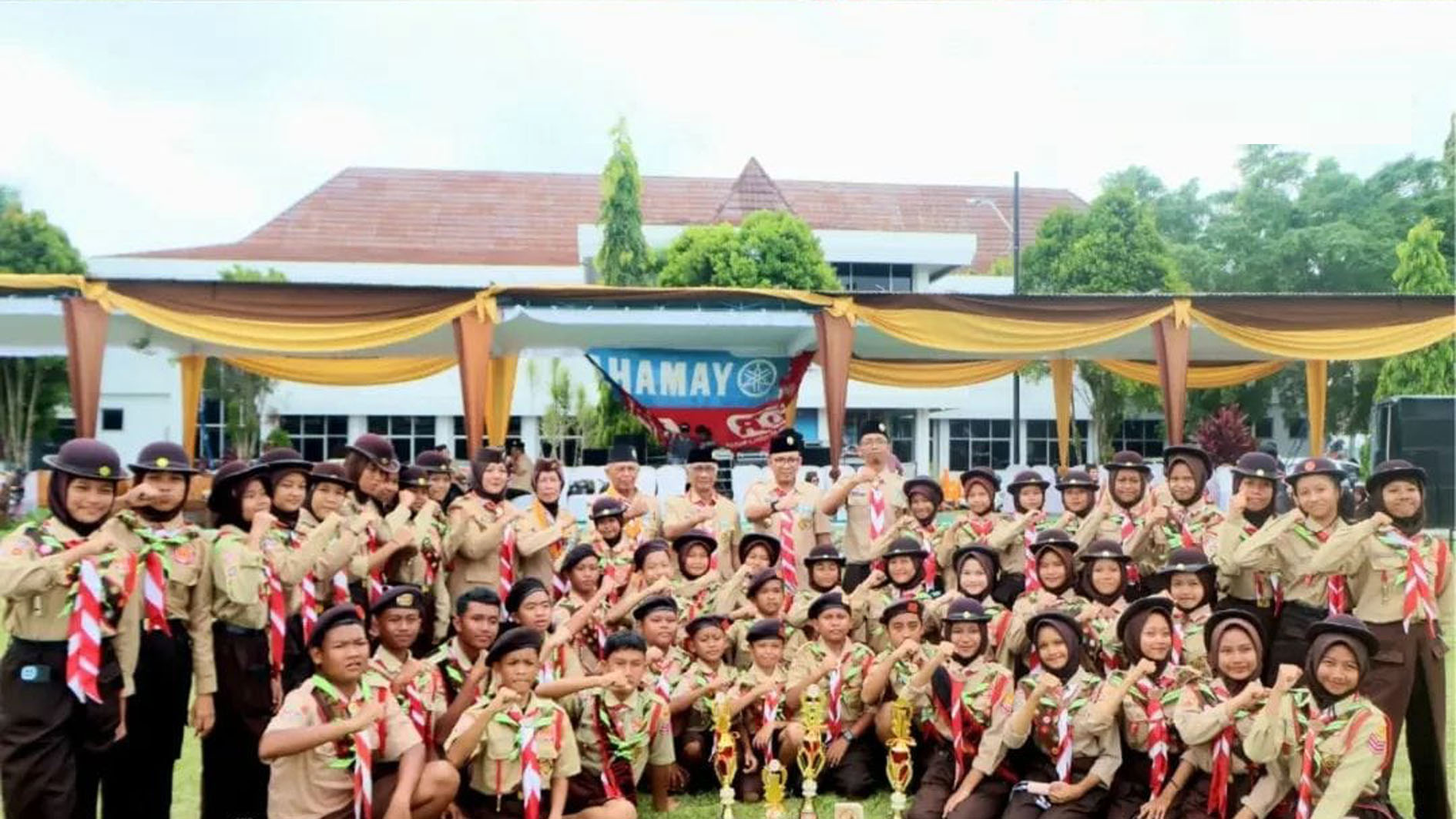 Kwarcab Gerakan Pramuka Lubuk Linggau Sukses Gelar Apel Besar HUT Pramuka ke-64 Tahun 2025