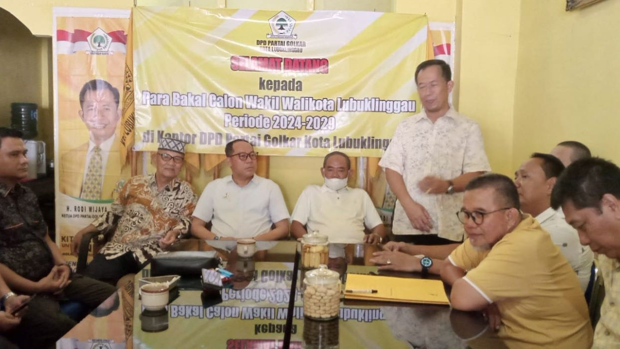 5 Calon Wakil Wali Kota dari Golkar Lubuk Linggau Dikirim ke DPD Provinsi, Ini Daftar Namanya 