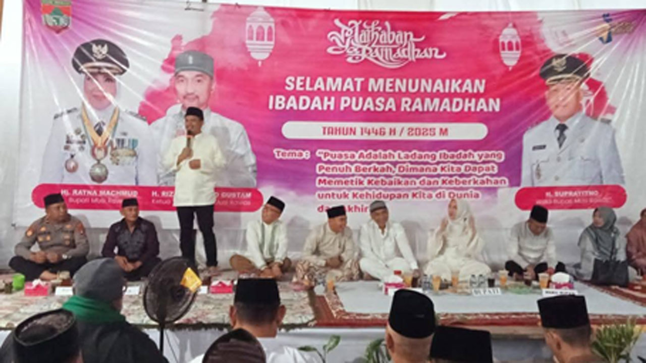 Safari Ramadan ke Selangit Musi Rawas, Ini Pesan Bupati Hj Ratna Machmud