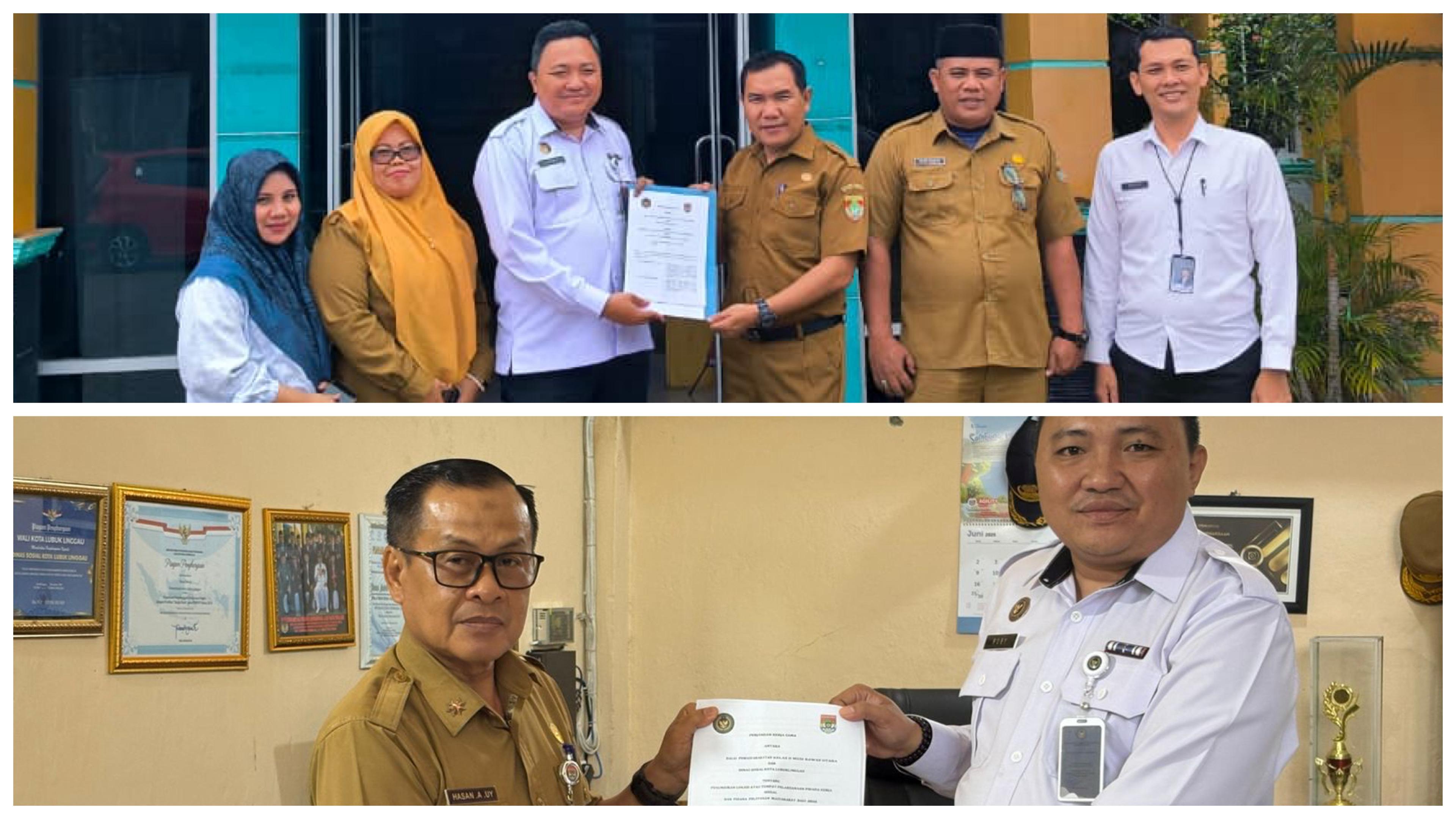 Bapas Muratara Jalin Sinergi dengan Dinsos Lubuk Linggau dan Dinsos Musi Rawas, Ini yang Dibahas