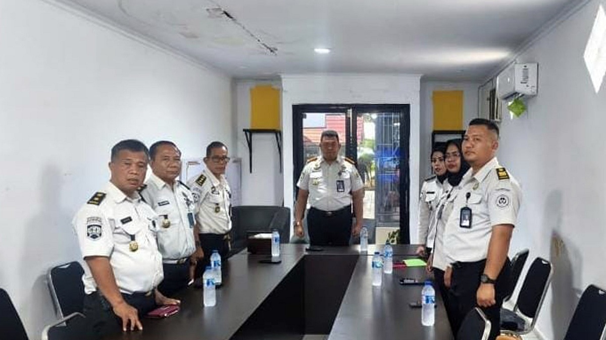 Kalapas Narkotika Muara Beliti Hadiri Rapat Virtual Persiapan Pelantikan Pejabat Tinggi Madya