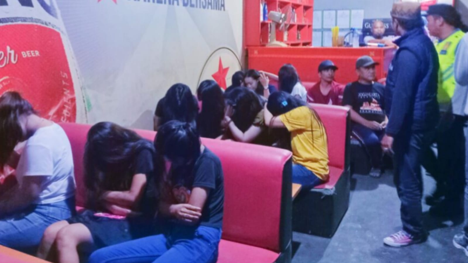 Bulan Ramadan, 12 Wanita Malam di Lubuk Linggau Terjaring Razia di Cafe, 2 Orang Bawah Umur
