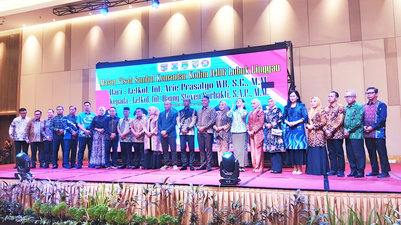Tongkat Komando Berganti, Letkol Inf Danny Steven Surbakti Pimpin Kodim 0406 Lubuk Linggau