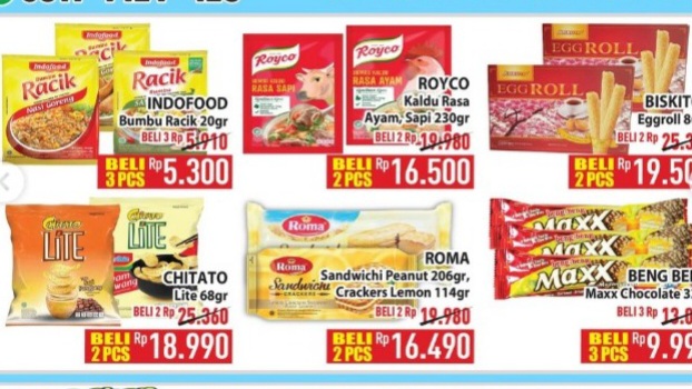 Daftar Diskon Produk Snack dan Wafer di Hypermart, Periode Ramadan 22 Sampai 25 Maret 2024
