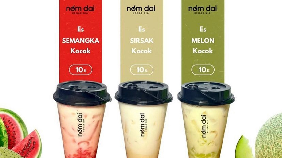Nom Dai Lubuk Linggau Hadirkan Es Buah Kocok Original Kekinian yang Sehat dan Segar, Yuk Buruan Cobain