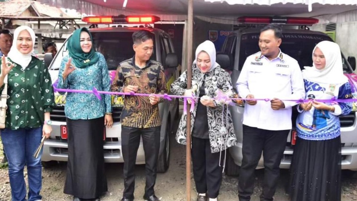 2 Desa di Muara Kelingi Mura Terima Ambulance Gratis, Bupati Hj Ratna Machmud Ingatkan Kades Update DTKS  