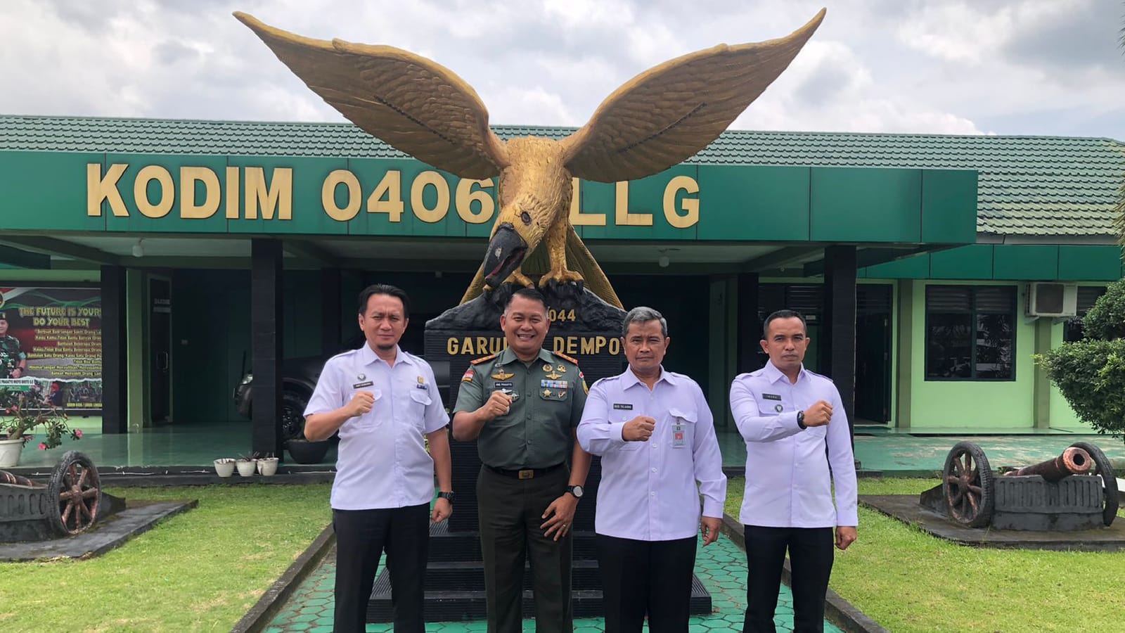 Tingkatkan Sinergitas, Lapas Lubuk Linggau Lakukan Koordinasi dengan Dandim 0406 Lubuk Linggau