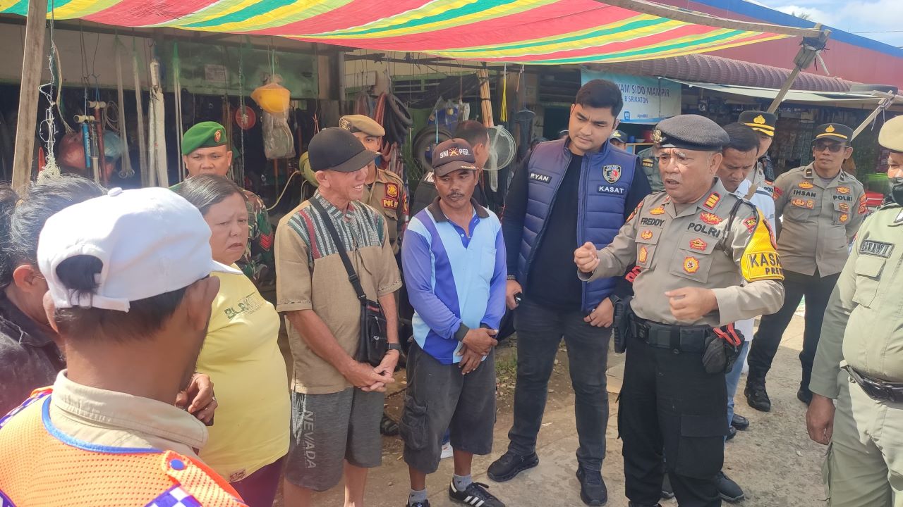 Razia Preman di Tugumulyo, ini yang Didapatkan Polres Musi Rawas