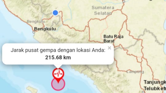 Gempa, Belum Ada Laporan Korban di Empat Lawang