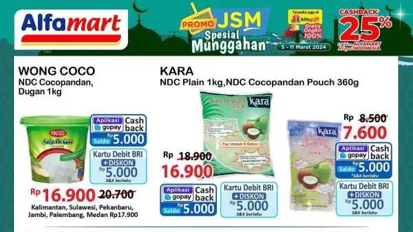 Daftar Promo Syrup, Kurma dan Nata De Coco di Alfamart Jelang Ramadan, Periode 8 Sampai 11 Maret 2024