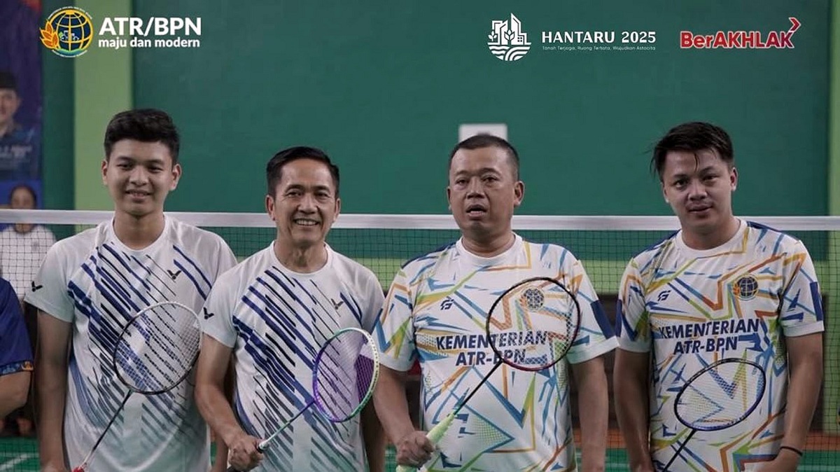 Menteri Nusrin dan Wali Kota Palembang Tunjukkan Semangat Sportivitas