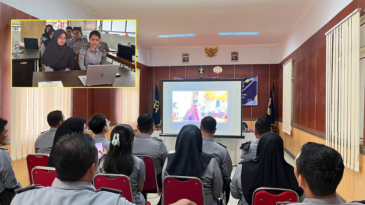 Resmi Launching, Bapas Kelas II Musi Rawas Utara Ikuti Webinar Series I Cerdas Bersama BPSDM Hukum dan HAM