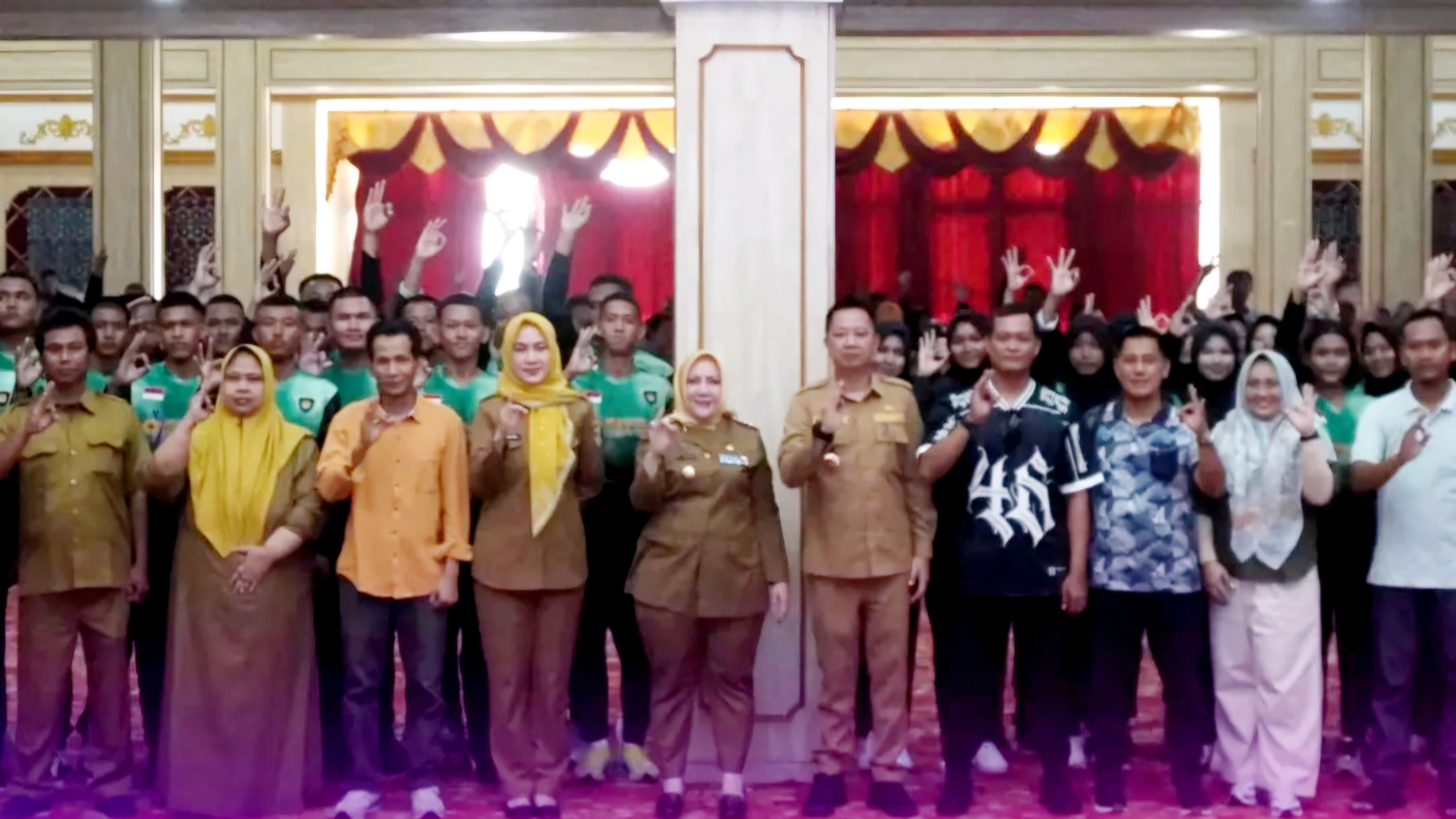 Bupati Hj Ratna Machmud Lepas Peserta Wawasan Kebangsaan Paskibraka Musi Rawas