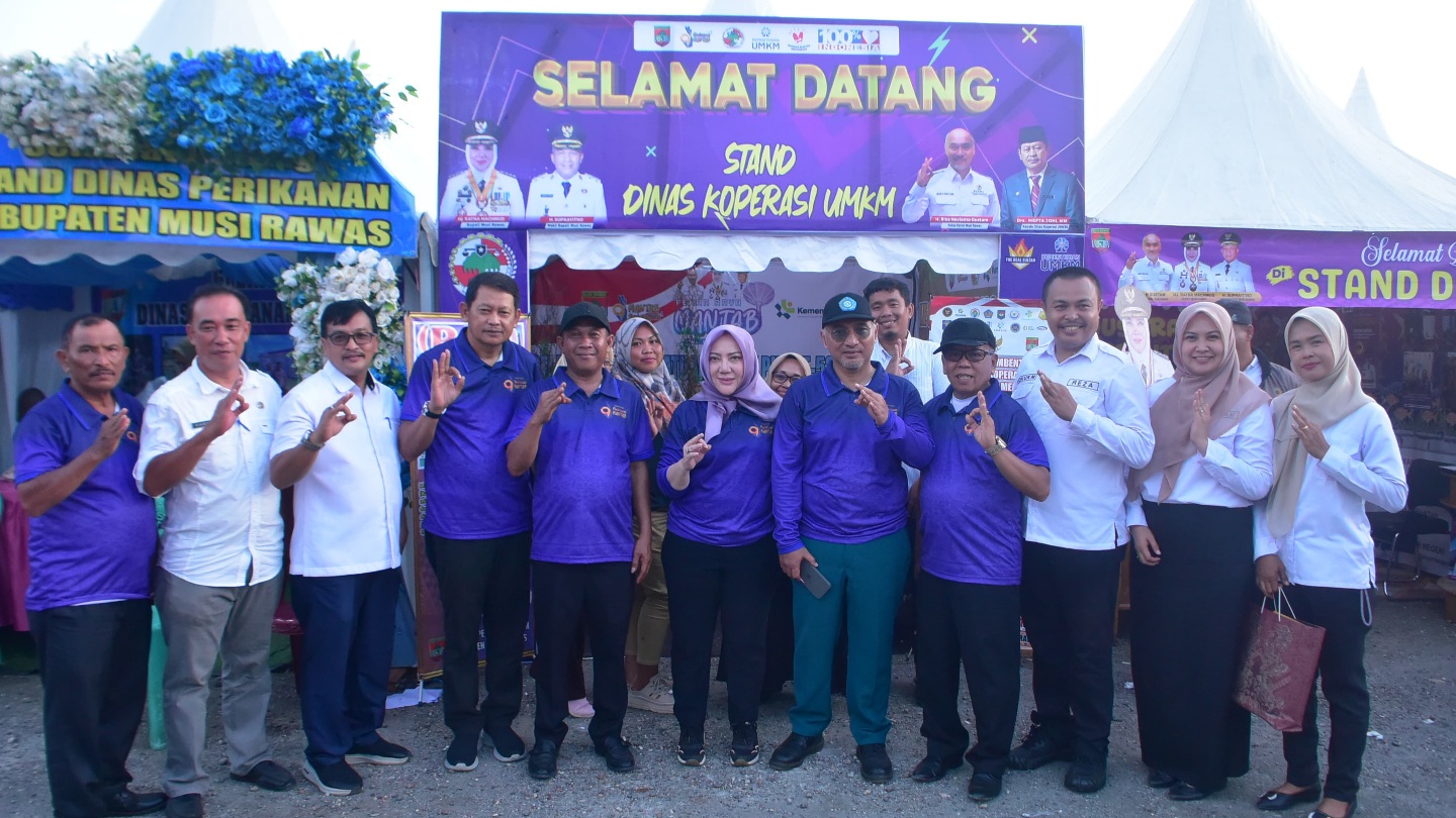 Dinas Koperasi UKM Musi Rawas Buka Stan, Ikut Ramaikan Pekan Raya Musi Rawas MANTAB Berkelanjutan