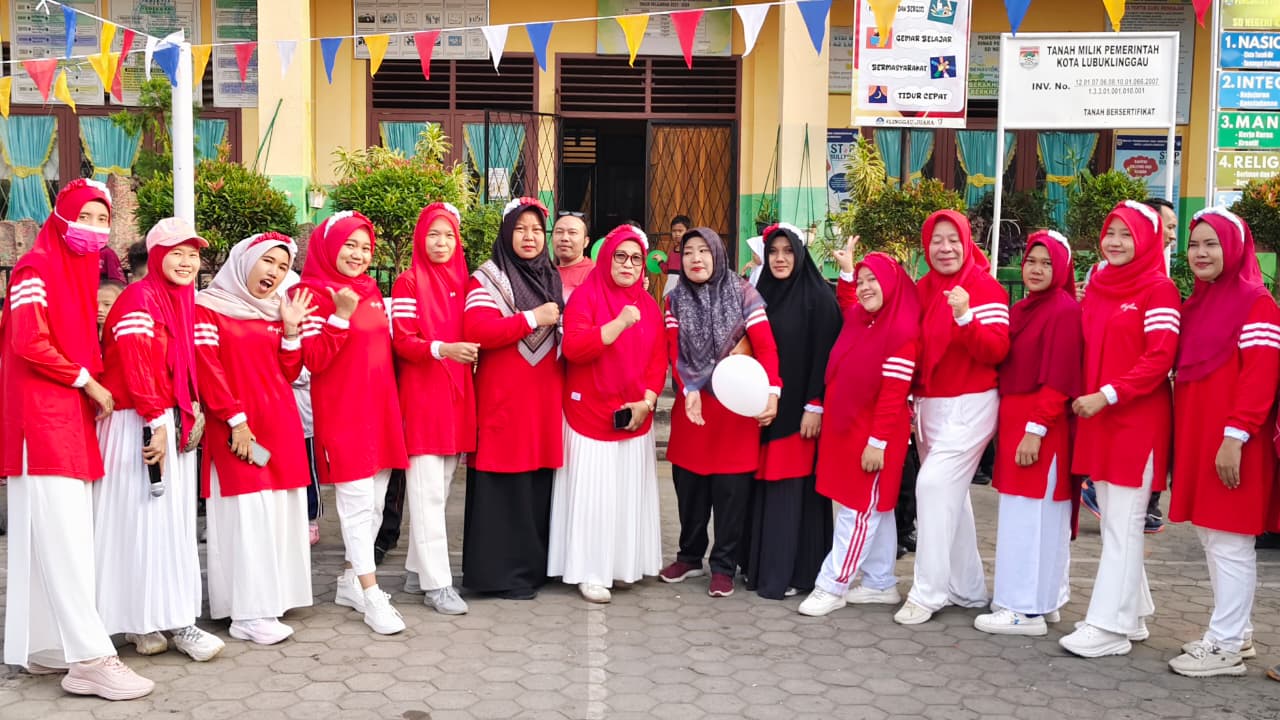 Semangat Kemerdekaan di SD Negeri 42 Lubuk Linggau: Siswa dan Guru Antusias Ikuti Lomba 