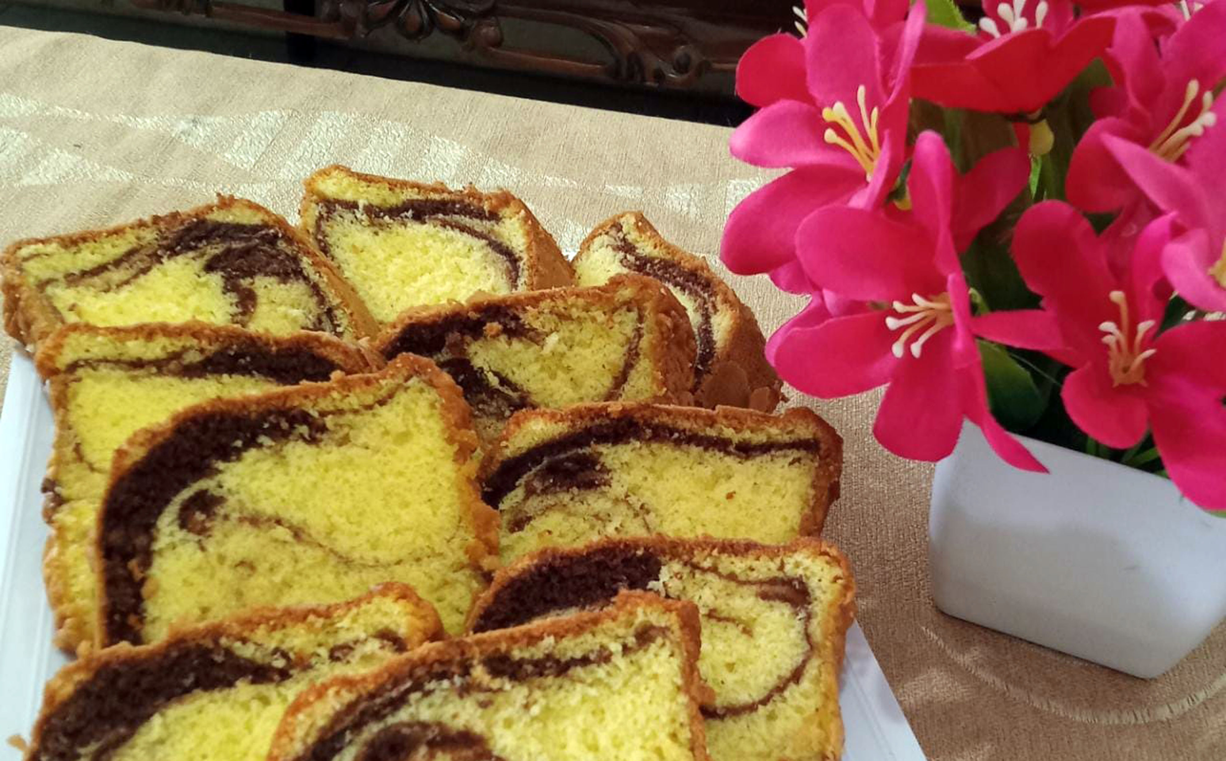 Yuk! Bunda, Ini Resep Cake Marmer Favorit Semua Orang