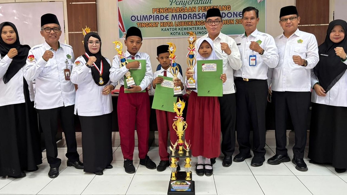 Pelajar MIN 1 Lubuk Linggau Raih Juara Umum OMI 2025 Tingkat Kota, Hantarkan ke Provinsi Sumatera Selatan