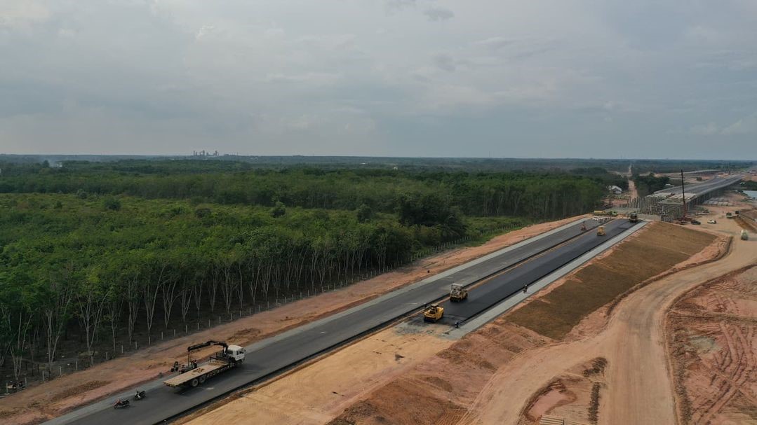 Jalan Tol Prabumulih – Indralaya Sudah Hampir Rampung dan Sudah Bisa Diakses Gratis