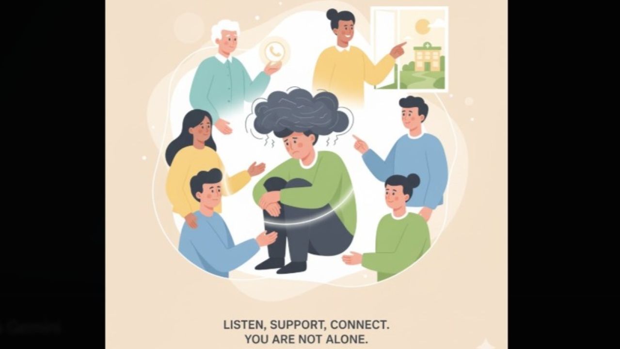 Jika Ada Kerabat yang Depresi dan Menunjukkan Gejala Hendak Bunuh Diri, ini yang Harus Dilakukan