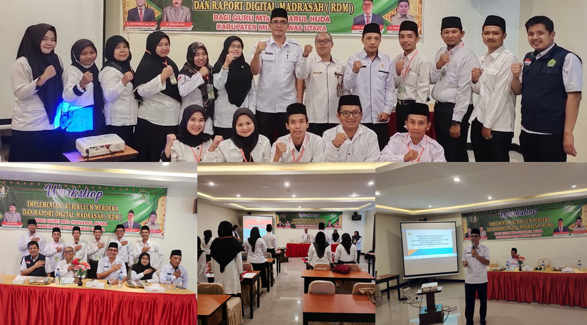 Kemenag Muratara Adakan Workshop Implementasi Kurikulum Merdeka dan Raport Digital Madrasah Sukses Digelar